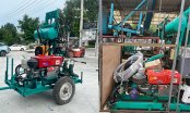 Customized hydraulic drilling rig AKL-150Y is shipped, and old customers in the Philippines repurchas