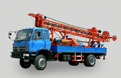 Truck AKL-400R hydraulic truck mounted drilling machine