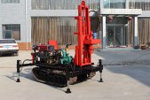 Crawler system version AKL-150Y all hydraulic water drilling machine