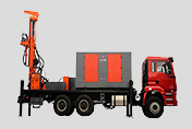 FY350T truck water well drilling rig